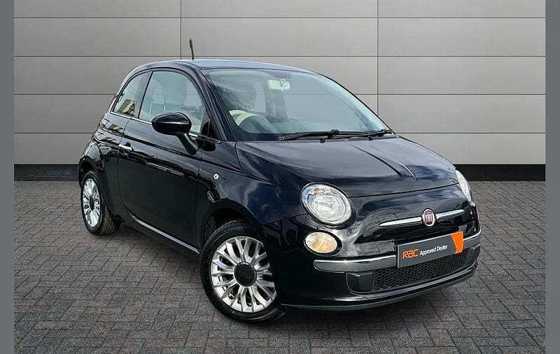 Black Used 2015 Fiat 500 Pop Star Hatchback | £3,975 (Fair price) - Image 1/4