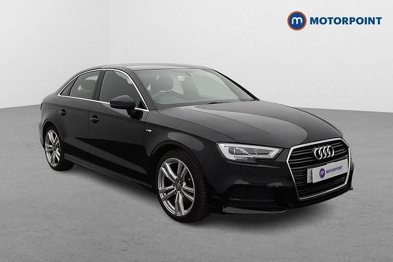 Black Used 2020 Audi A3 S-Line Sedan | £15,749 (Fair price) - Image 1/4