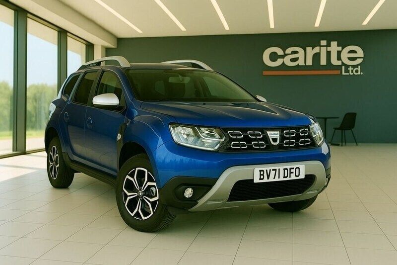 Blue Used 2021 Dacia Duster Prestige SUV | £12,995 (Fair price) - Image 1/2