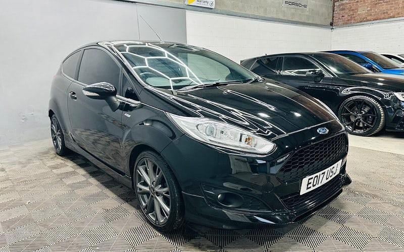 Used Ford Fiesta ST-Line 125 HP (91 kW) 2017 Black Hatchback