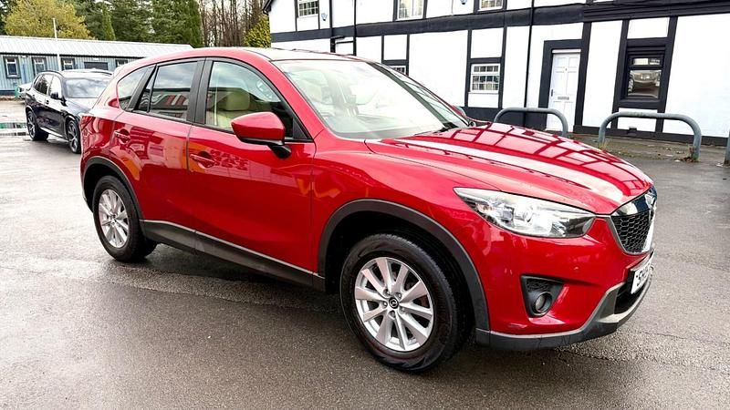 Red Used 2015 Mazda CX-5 SUV | £4,995 (Fair price) - Image 1/4