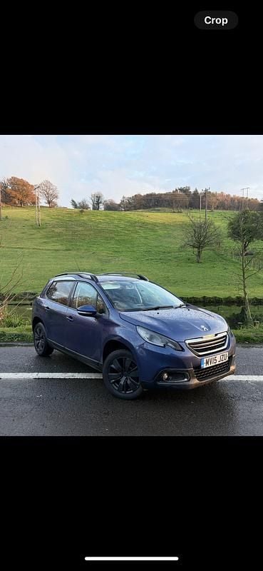 Used Peugeot 2008 Active 70 HP (51 kW) 2015 Blue SUV