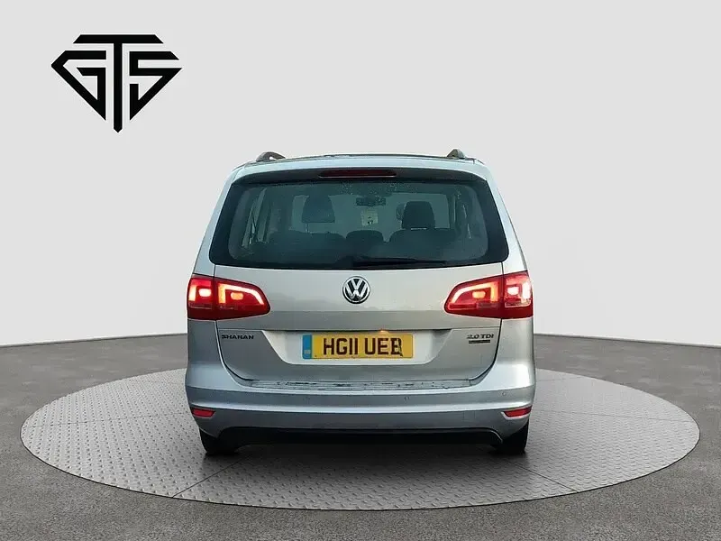 Used VW Sharan SE 140 HP (102 kW) 2011 Silver MPV