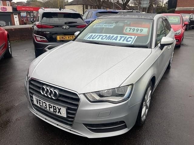 Used Audi A3 Sportback Sport 150 HP (110 kW) 2013 Silver Hatchback