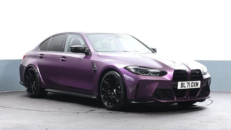 Used BMW M3 Competition Edition 503 HP (369 kW) 2022 Purple