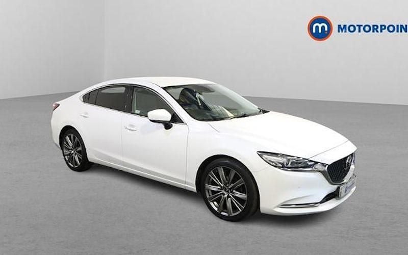 Begagnad Mazda 6 Inclusive 165 HK (121 kW) 2019 Vit Sedan