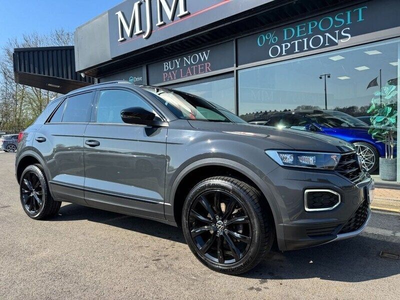 Grey Used 2021 VW T-Roc Black Edition SUV | £19,995 (Fair price) - Image 1/4