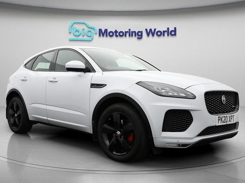 White Used 2020 Jaguar E-Pace Chequered Flag SUV | £18,700 (Fair price) - Image 1/4