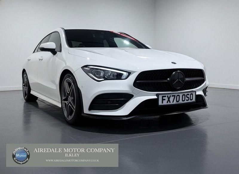 Used Mercedes CLA200 AMG line 2020 White Estate