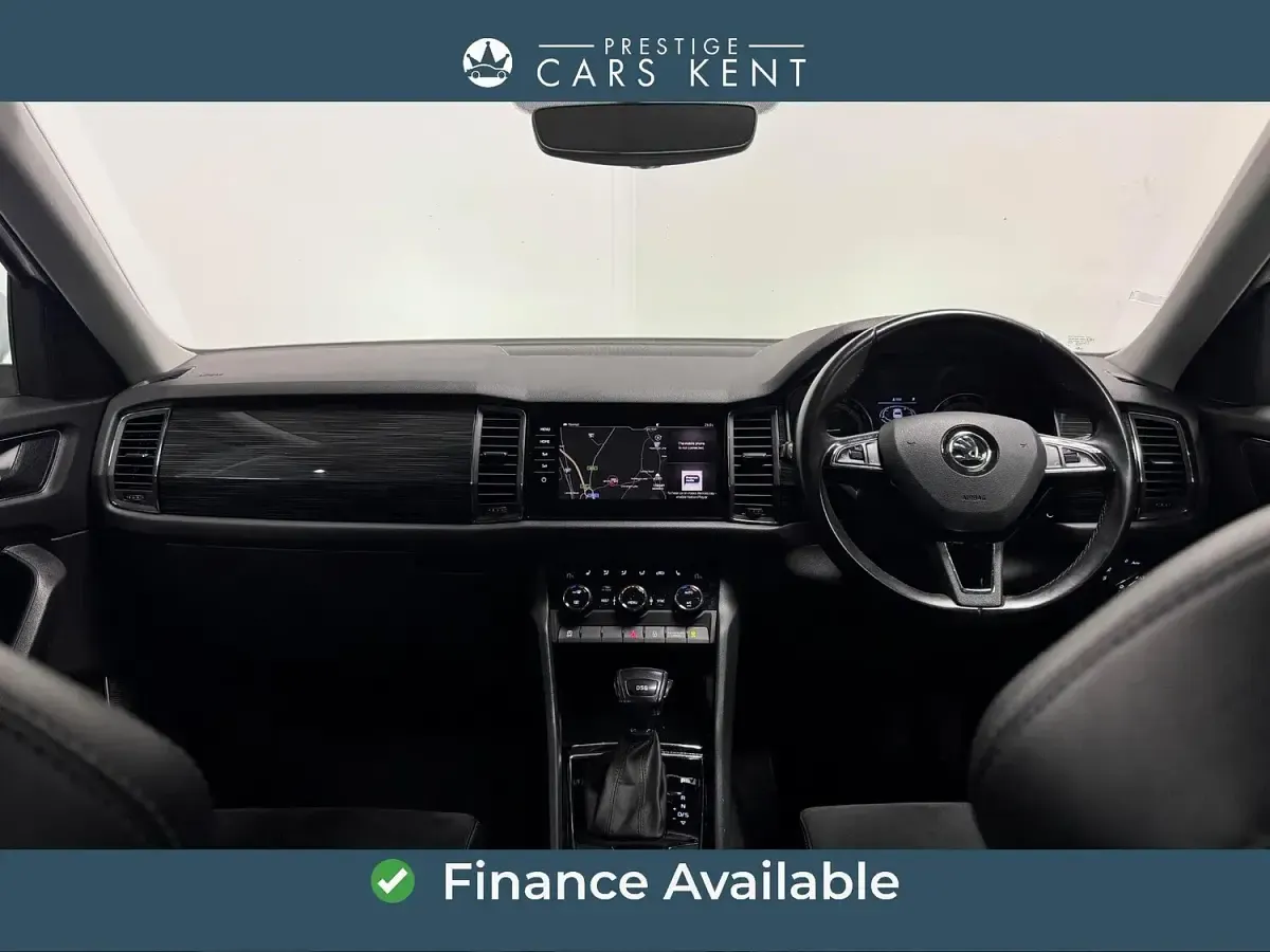Used Skoda Kodiaq SE L 150 HP (110 kW) 2018 White SUV