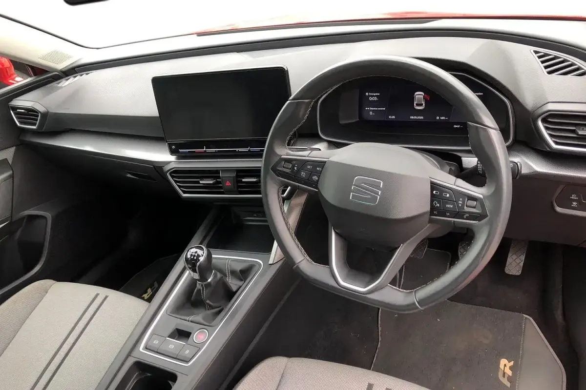 Second-hand Seat Leon SE Dynamic 2021 Roșu Hatchback