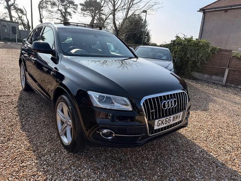 Used Audi Q5 S-line plus 258 HP (189 kW) 2016 Black with black leather trim SUV