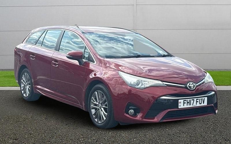 Red Used 2017 Toyota Avensis Business Edition Estate | £9,995 (Fair price) - Image 1/4