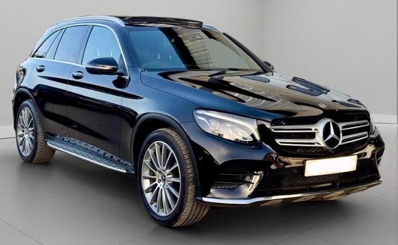 Used Mercedes GLC250 AMG line 2016 Black Estate