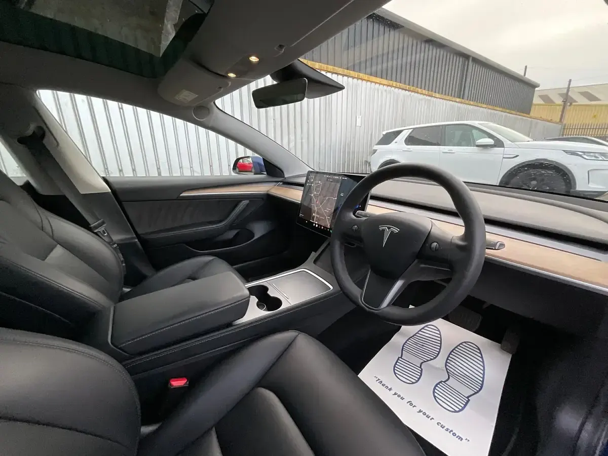 Used Tesla Model 3 Long Range AWD 366 kW (498 HP) 2021 Blue Sedan