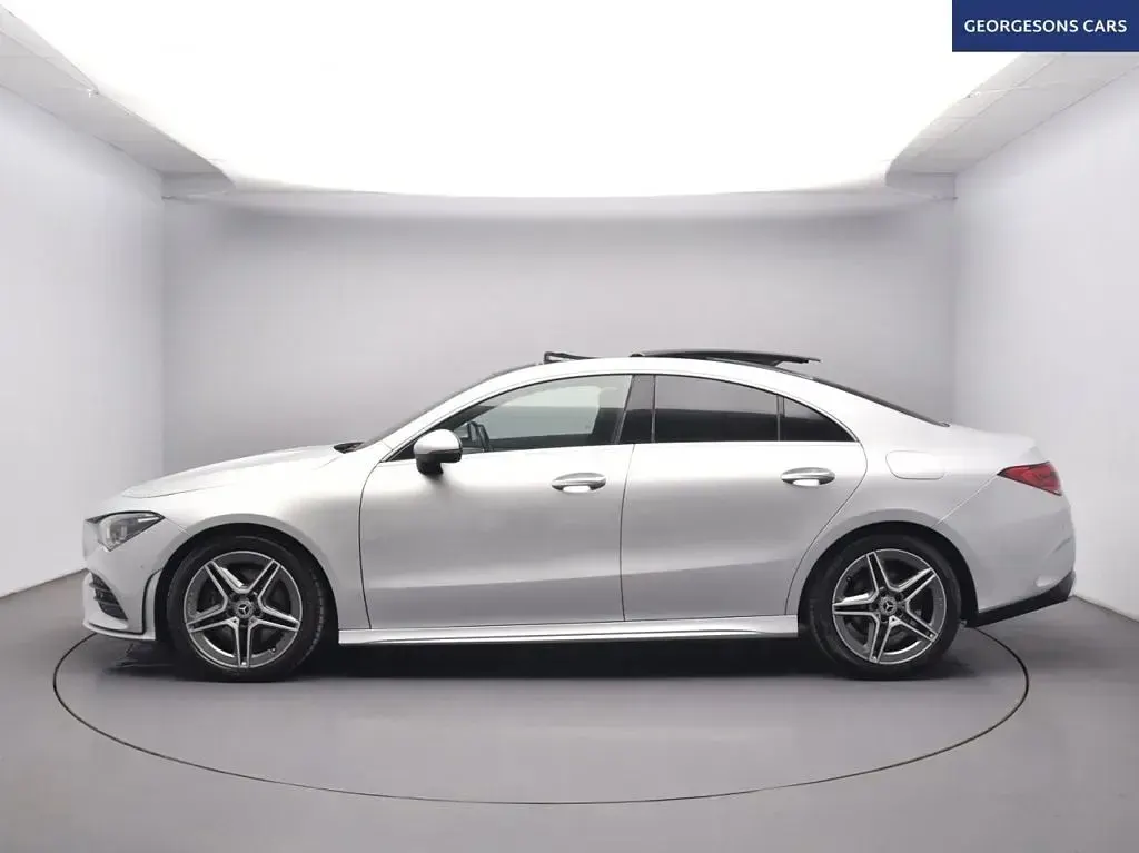 Used Mercedes CLA220 AMG line 190 HP (139 kW) 2021 Silver Sedan