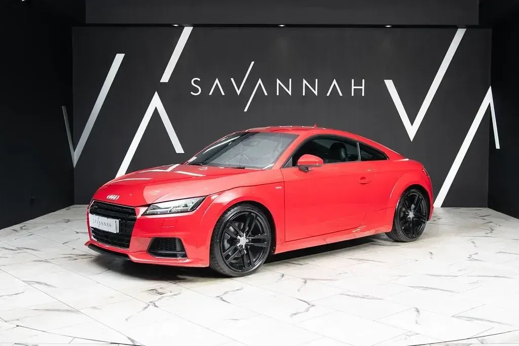 Used Audi TT S-Line 230 HP (169 kW) 2015 Red Coupe