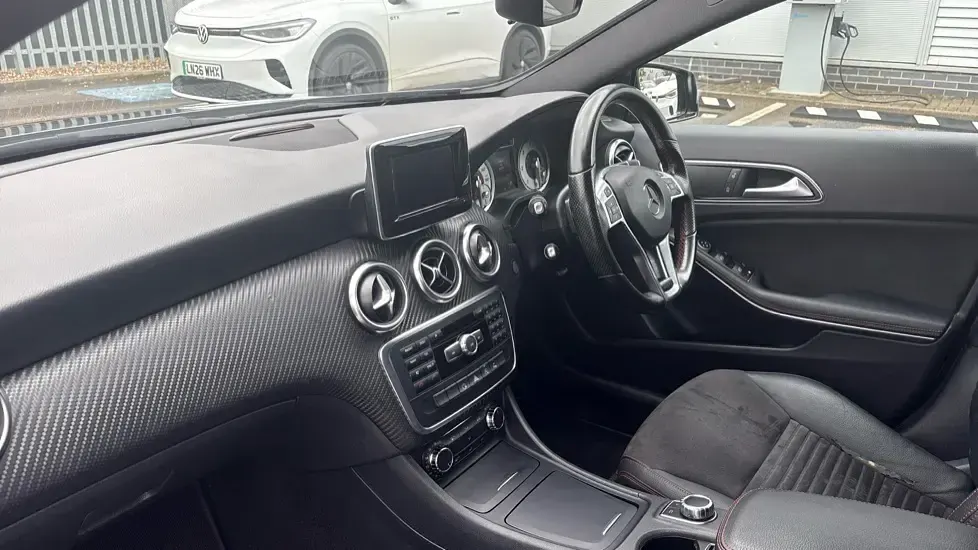 Used Mercedes A200 AMG 136 HP (100 kW) 2015 Black Hatchback