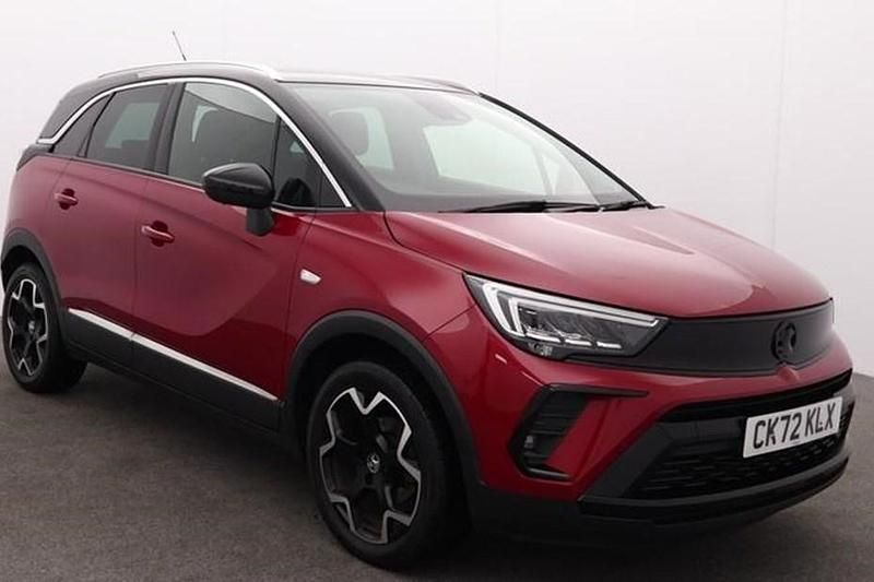 Used Vauxhall Crossland Ultimate 115 HP (84 kW) 2022 Red SUV