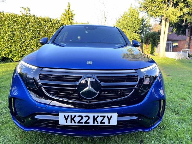 Used Mercedes EQC400 AMG Line Premium Plus 300 kW (408 HP) 2022 Blue SUV