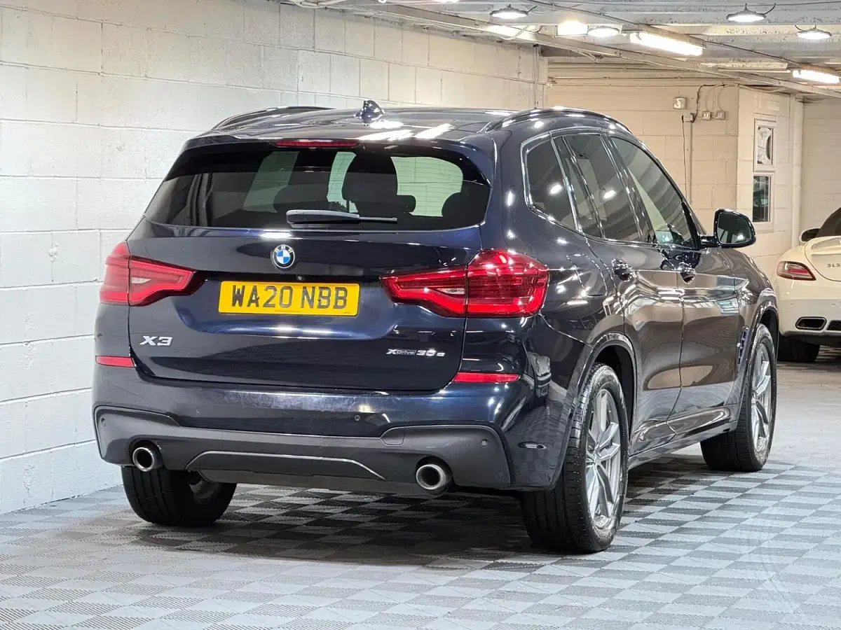 Used BMW X3 M Sport 292 HP (214 kW) 2020 Black SUV