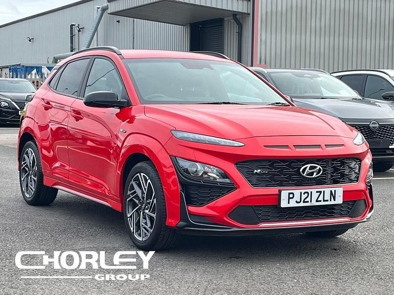 Used Hyundai Kona N Line 120 HP (88 kW) 2021 Red SUV