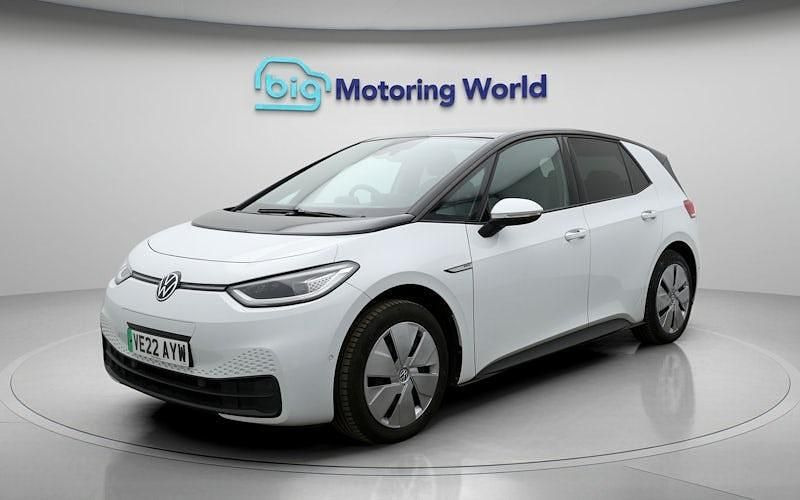 Used VW ID.3 Pro Performance 150 kW (204 HP) 2022 White Hatchback