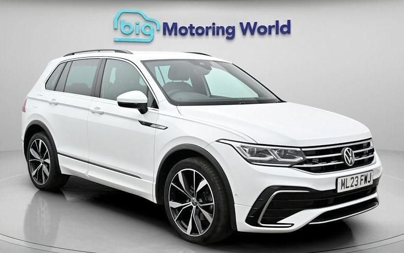 Used VW Tiguan R-line 150 HP (110 kW) 2023 White SUV