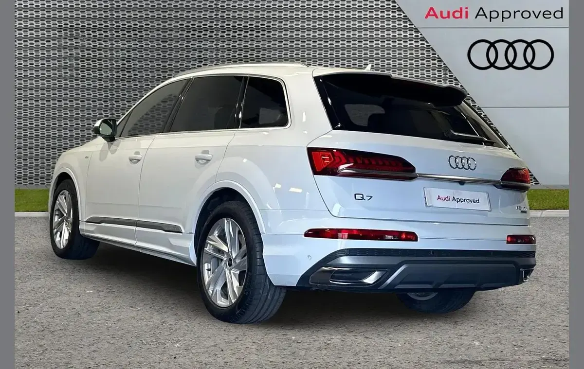 Used Audi Q7 S-Line 228 HP (167 kW) 2023 White SUV