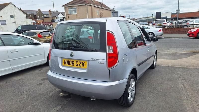 Used Skoda Roomster 105 HP (77 kW) 2008 Silver MPV