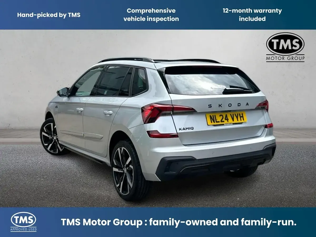 Used Skoda Kamiq Monte Carlo 150 HP (110 kW) 2024 Silver SUV