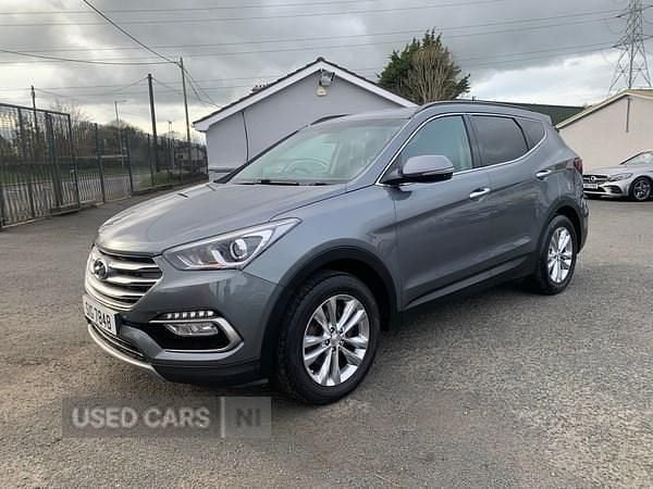 Used Hyundai Santa Fe Premium 200 HP (147 kW) 2017 Silver SUV