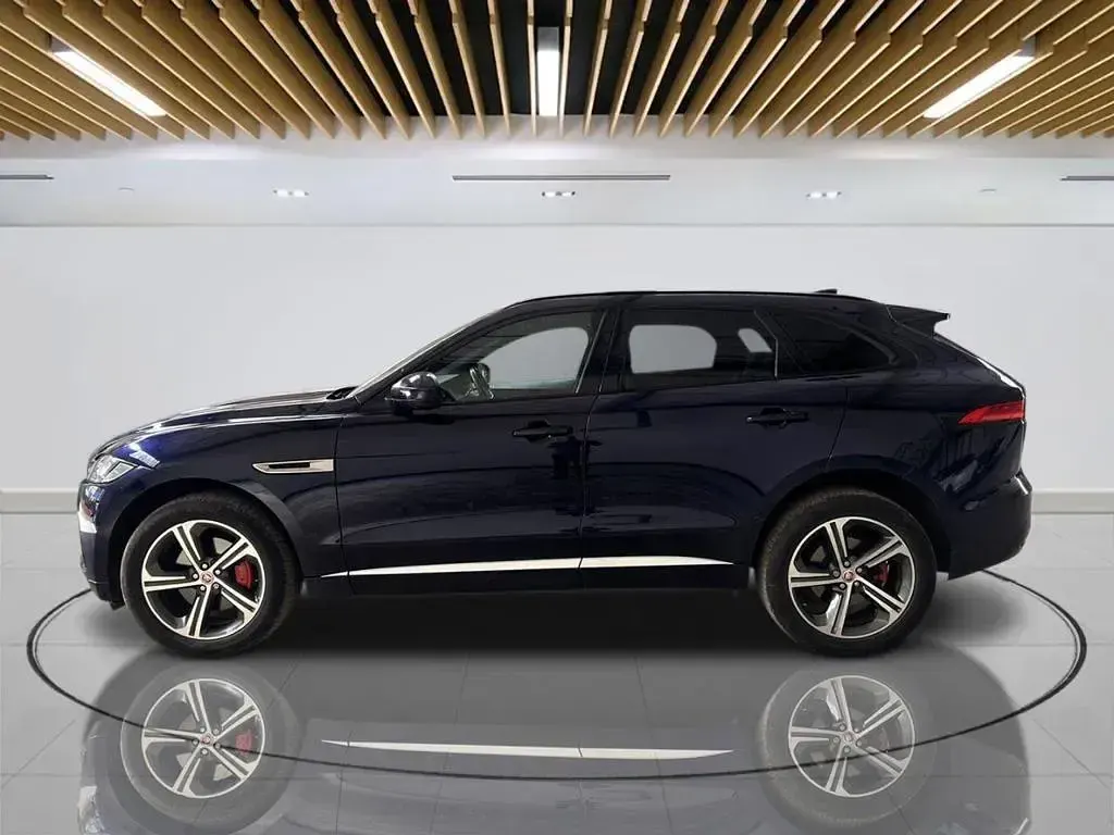 Used Jaguar F-Pace S 300 HP (220 kW) 2017 Blue SUV