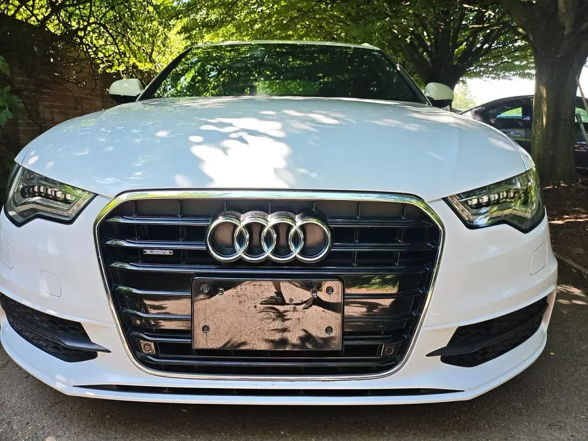 Used Audi A6 S-Line 204 HP (150 kW) 2014 White Estate