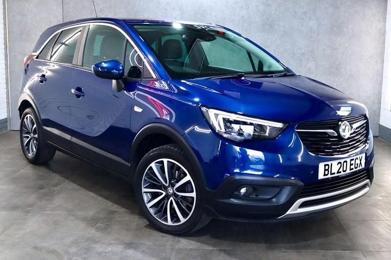 Used Vauxhall Crossland X Elite 130 HP (95 kW) 2020 Blue SUV