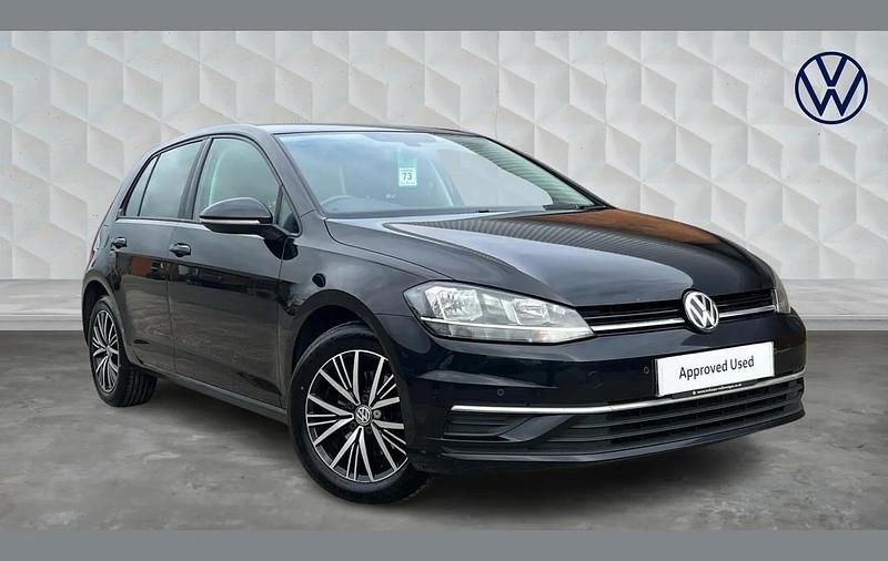 Used VW Golf VII SE 150 HP (110 kW) 2018 Black Hatchback