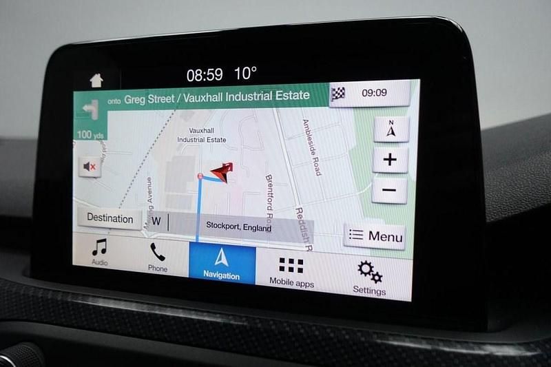 Used Ford Focus ST-Line X 182 HP (133 kW) 2018 Blue Hatchback