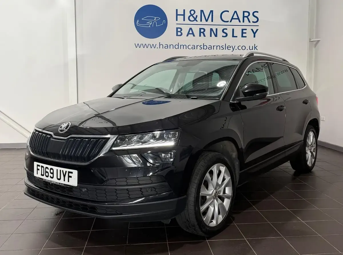 Używany Skoda Karoq SE L 150 KM (110 kW) 2020 Czarny SUV