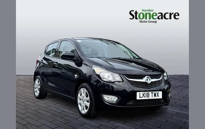 Black Used 2018 Vauxhall Viva Hatchback | £6,250 (Fair price) - Image 1/4