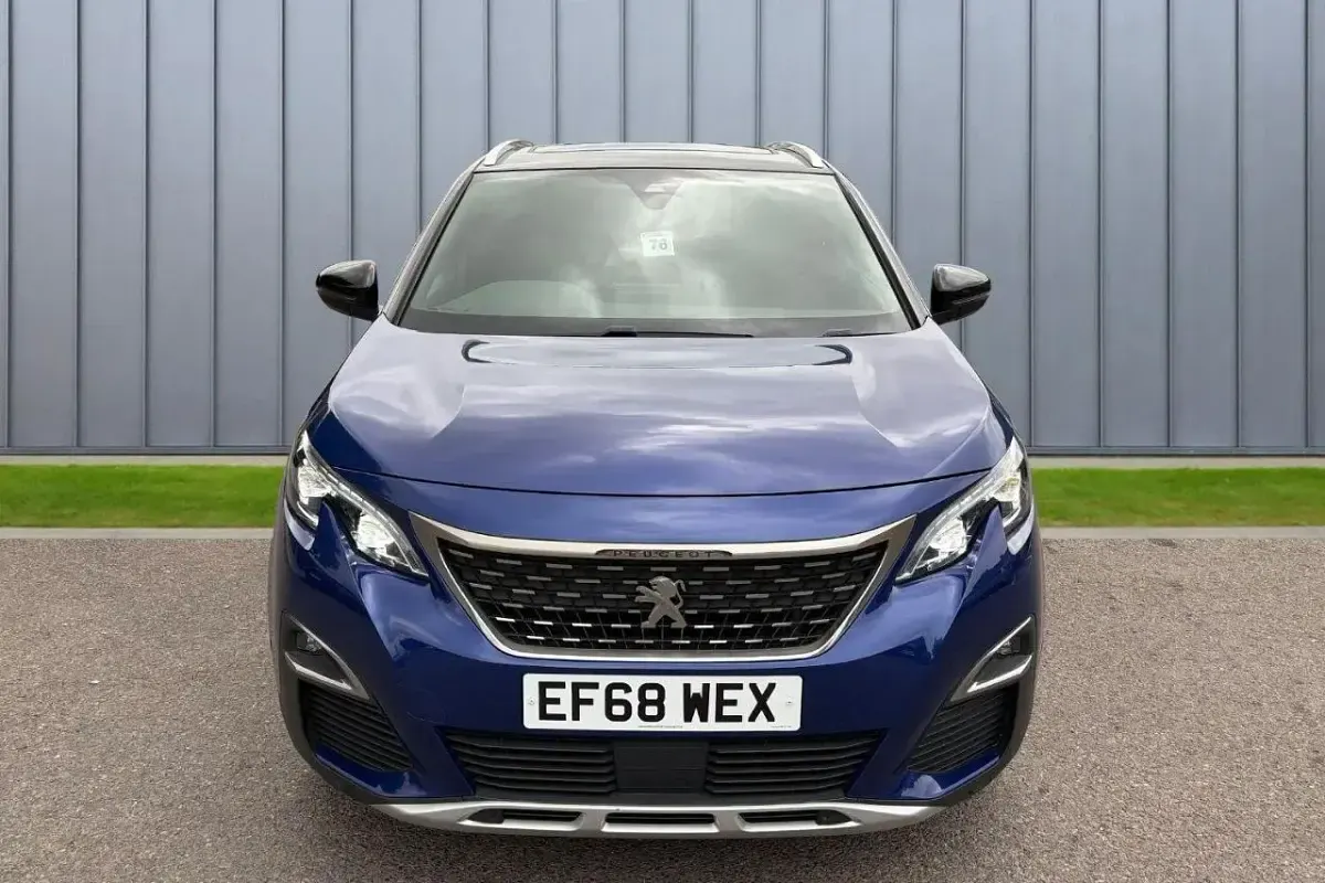 Used Peugeot 3008 GT-line 129 HP (94 kW) 2019 Blue SUV
