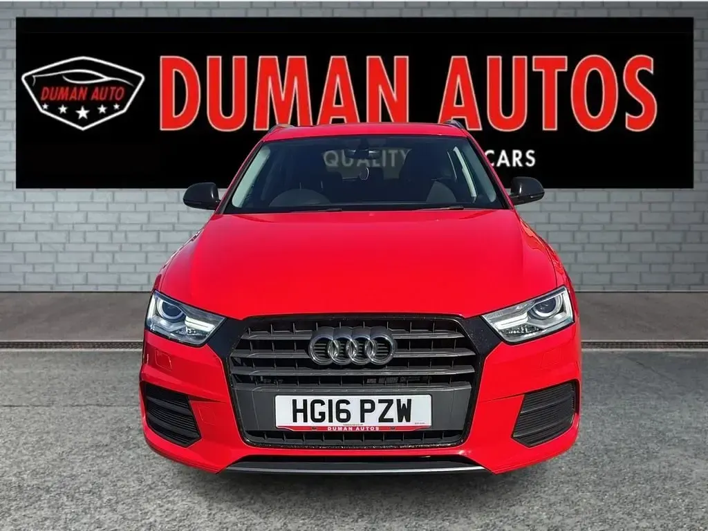 Begagnad Audi Q3 Design 150 HK (110 kW) 2016 Röd SUV