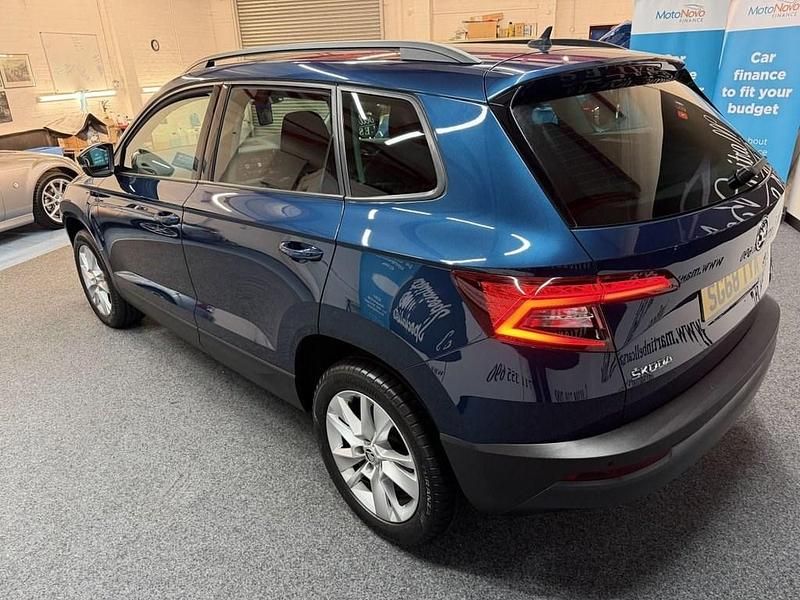 Used Skoda Karoq SE 2018 Blue SUV