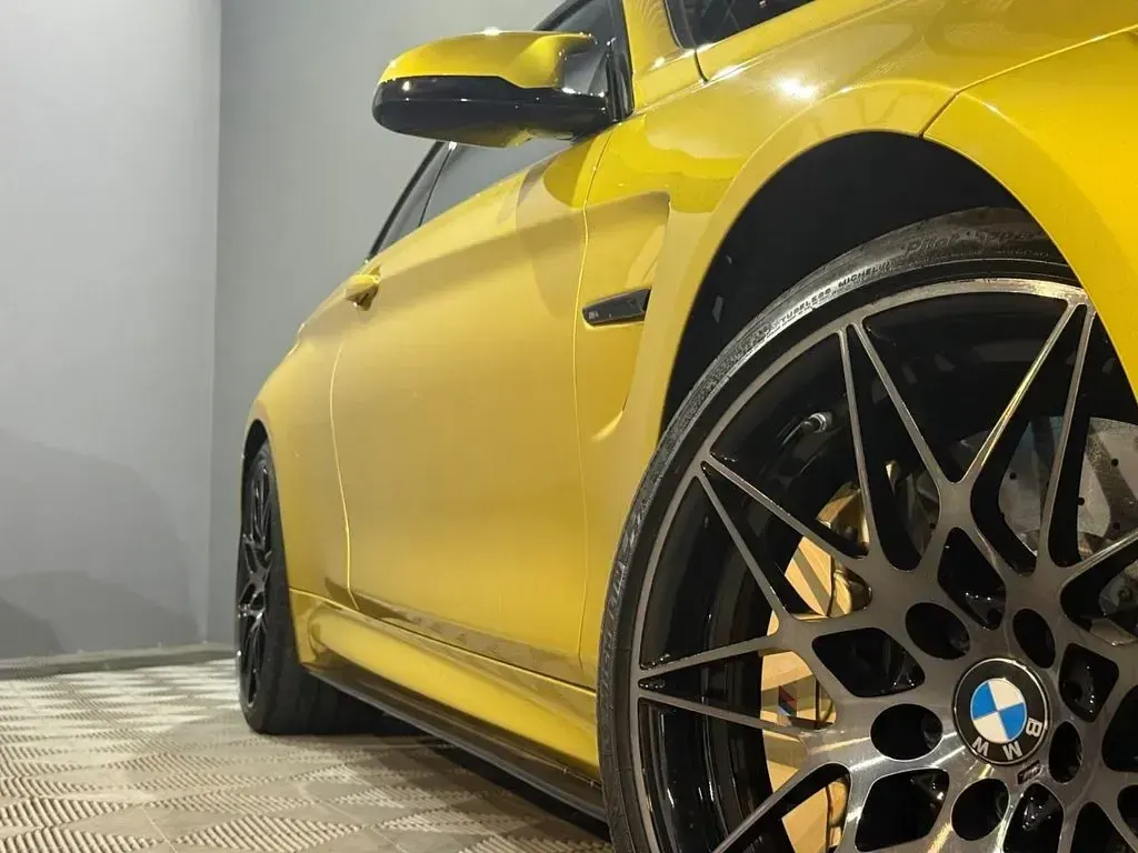 Used BMW M4 Competition Edition 450 HP (330 kW) 2020 Yellow Coupe
