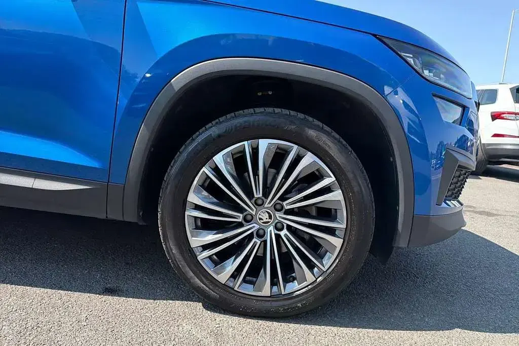 Used Skoda Kodiaq SE L Executive 150 HP (110 kW) 2024 Blue SUV