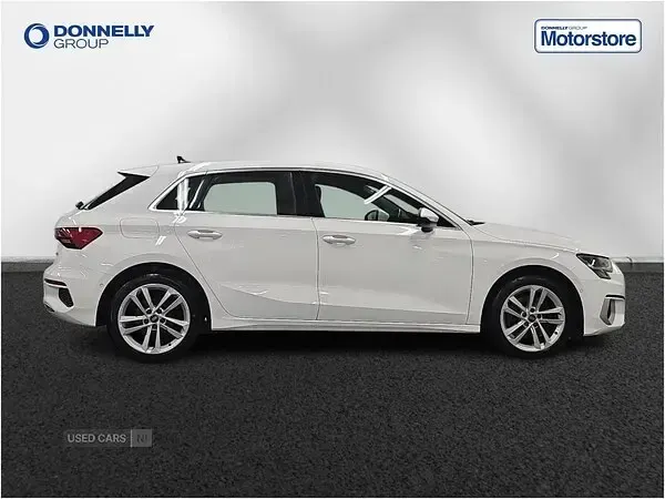 Used Audi A3 Sport 110 HP (80 kW) 2021 White Sedan
