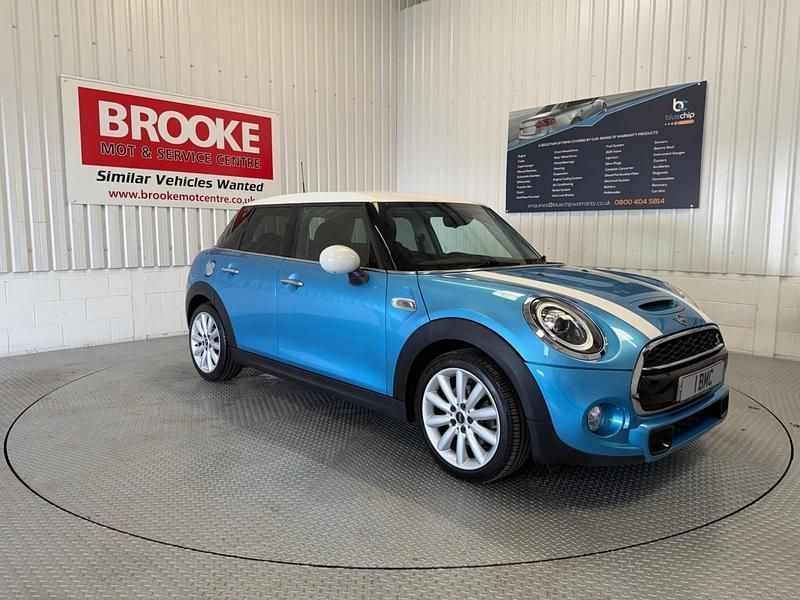 Used Mini Cooper S Classic 2019 Blue Hatchback