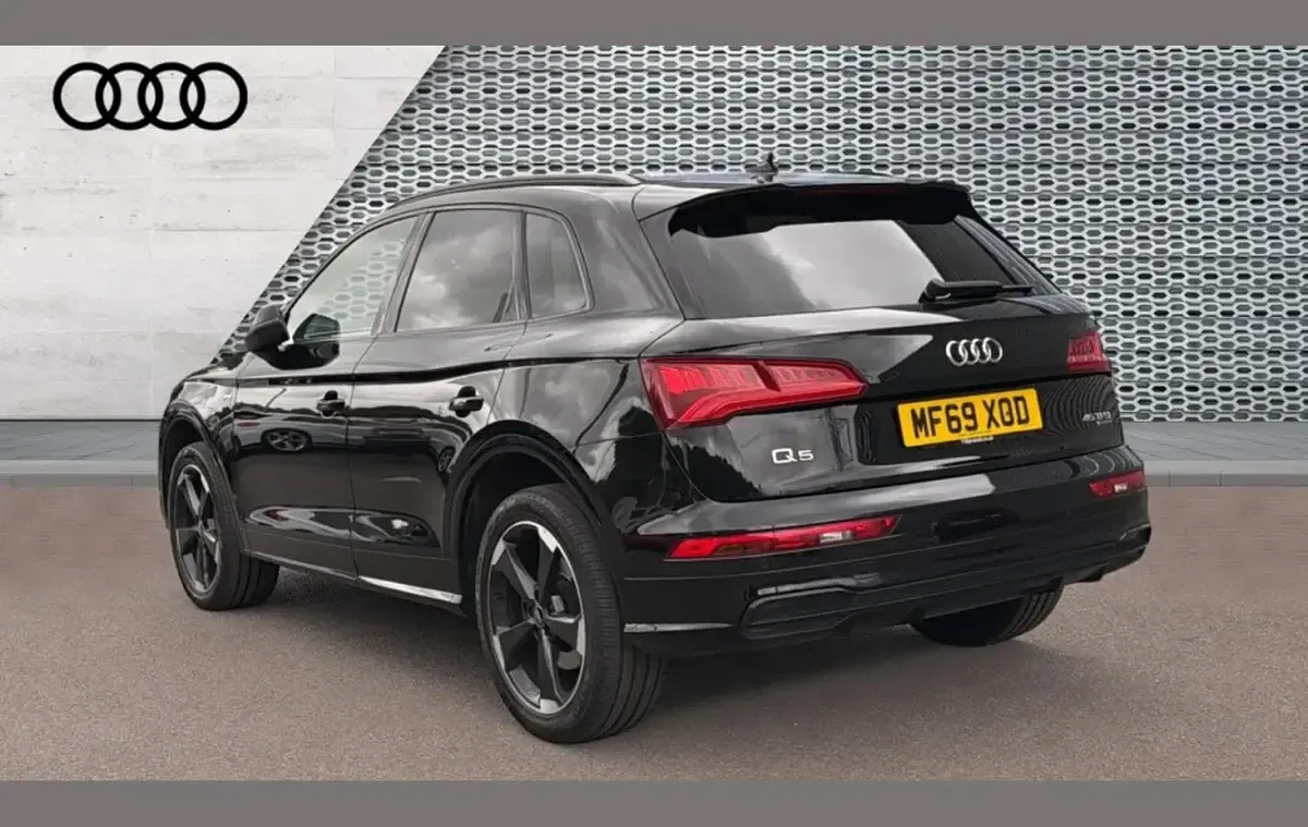 Used Audi Q5 Black Edition 245 HP (180 kW) 2019 Black SUV