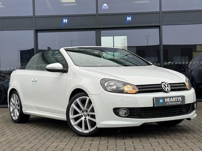 White Used 2016 VW Golf Cabriolet GT Cabriolet | £10,990 (Expensive) - Image 1/3