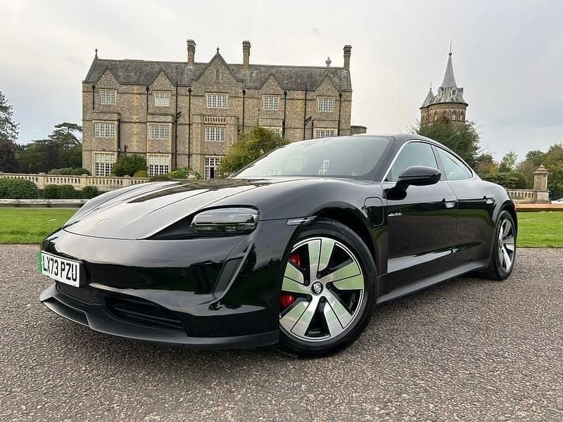 Black Used 2023 Porsche Taycan Performance Package Sedan | £49,995 (Super price) - Image 1/3