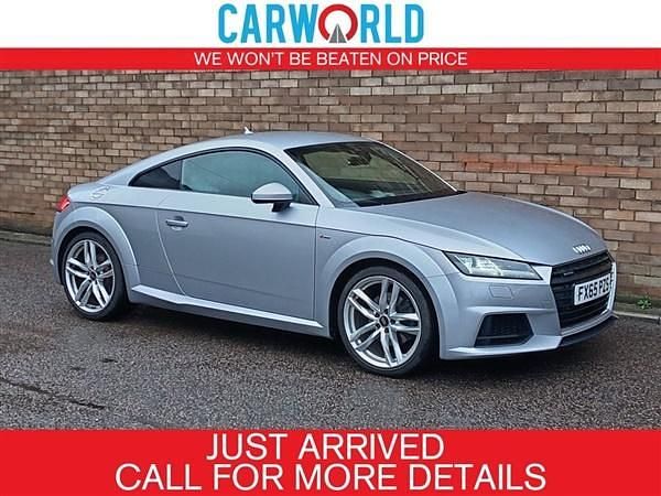 Silver Used 2015 Audi TT S-Line Coupe | £13,700 (Fair price) - Image 1/3
